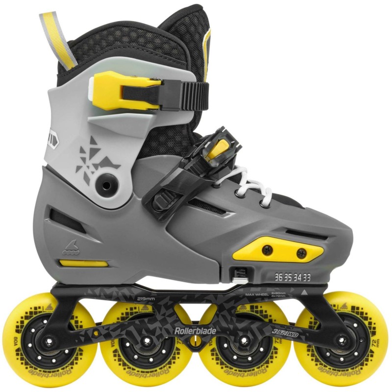 Patines Rollerblade Apex Carbone/giallo