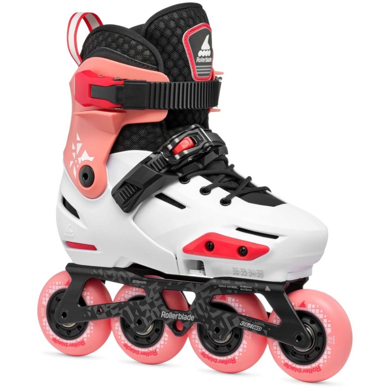 Patines Rollerblade Apex Platino/corallo