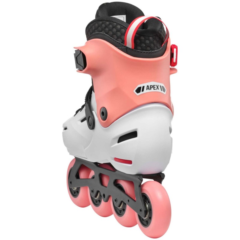 Patines Rollerblade Apex Platino/corallo