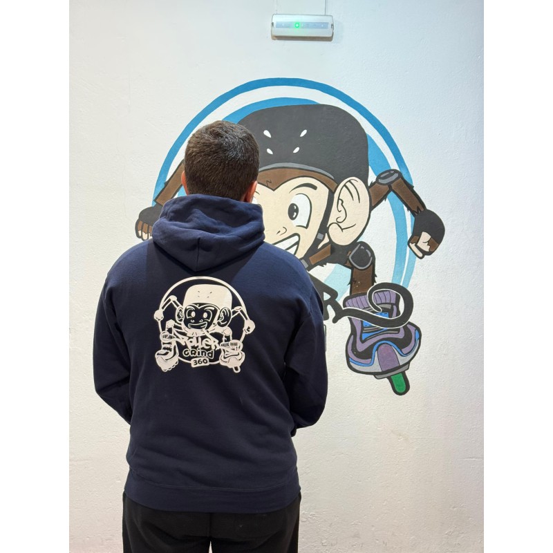 Sudadera Azul Marino Rollergrind360