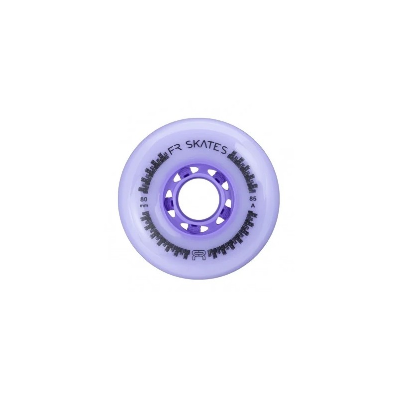 FR - DOWNTOWN WHEEL 68mm - 80mm - 85A - PACK OF 4 80mm Blue/Light Blue