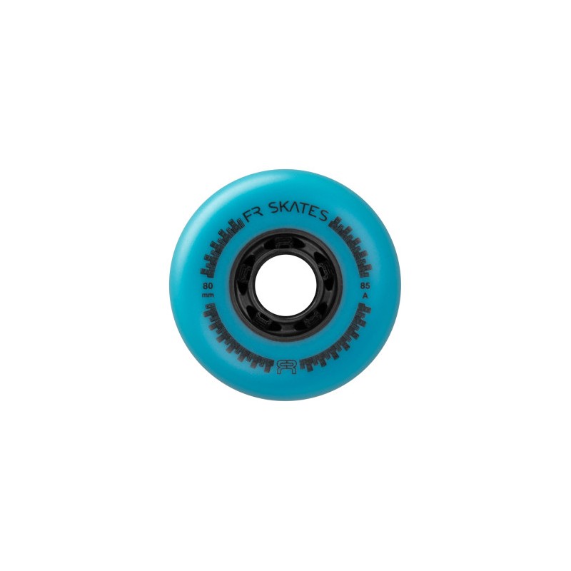 FR - DOWNTOWN WHEEL 68mm - 80mm - 85A - PACK OF 4 80mm Blue/Light Blue