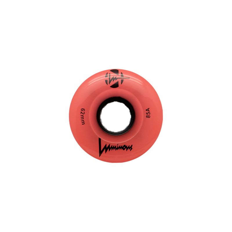 LUMINOUS - LED QUAD WHEELS x 4 - 62mm/85A - PROMO 40% 62mm All Stars