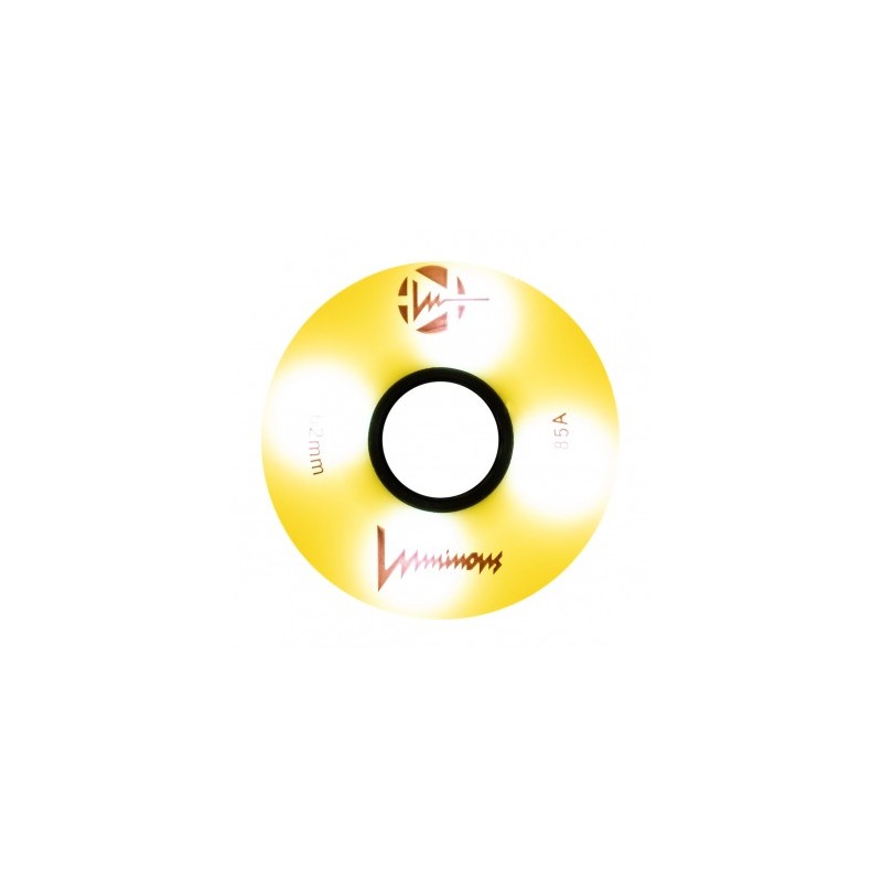 LUMINOUS - LED QUAD WHEELS x 4 - 62mm/85A - PROMO 40% 62mm All Stars