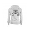 FR - CLASSIC LOGO ZIPPER HOODIE XS Black