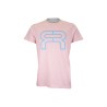 FR - CLASSIC LOGO TSHIRT - WOMAN XS Pink - Blue