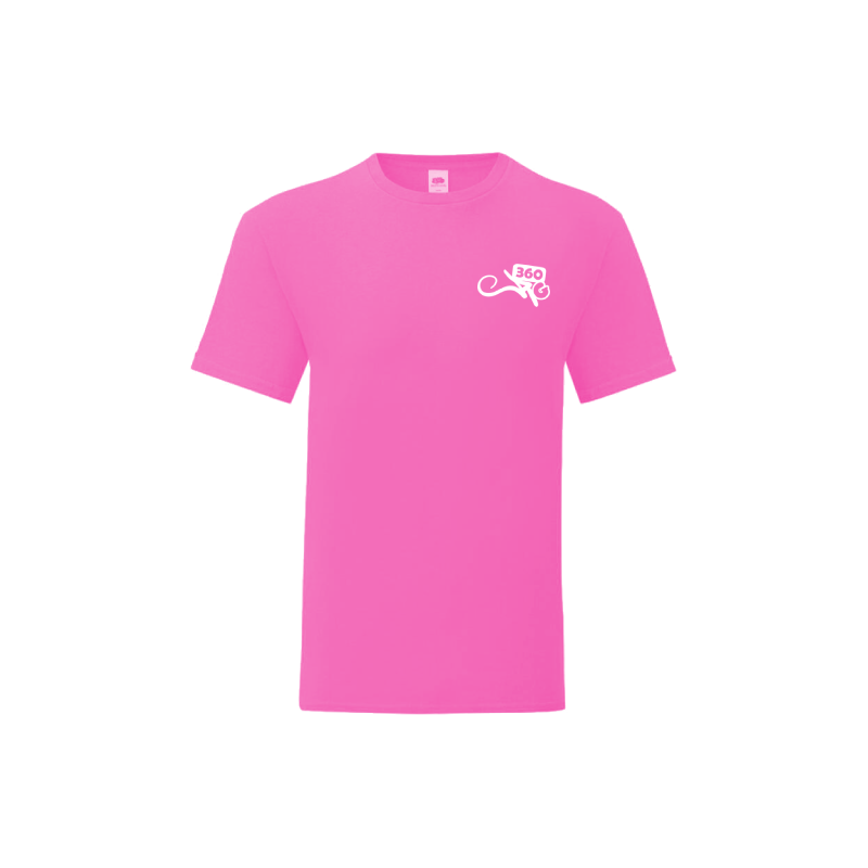 Camiseta manga corta Rosa Palo Rollergrind360