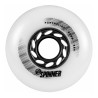 RUEDAS POWERSLIDE SPINNER 76MM 88A BLANCO | 4 PACK