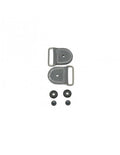CJ POWERSTRAP LOOP (PAIR + SCREWS) - BLACK Black