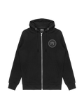 FR - CIRCLE LOGO ZIPPER HOODIE