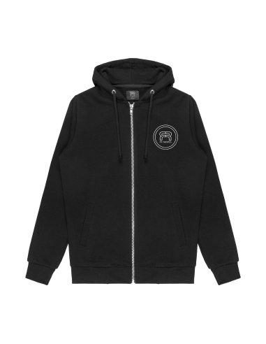 FR - CIRCLE LOGO ZIPPER HOODIE