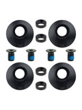 FR - SPOILER BUTTON - NEO (KIT OF 4) Black