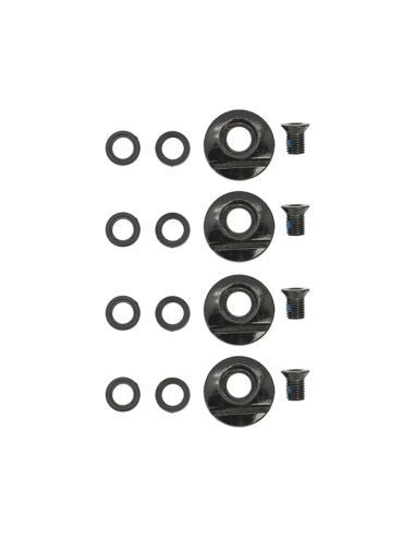 FR - KIT BOUTON DE SPOILER x4 Black