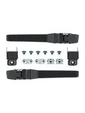 FR - FK2 PLASTIC TOP BUCKLES (MALE + FEMALE) BLACK - PAIR