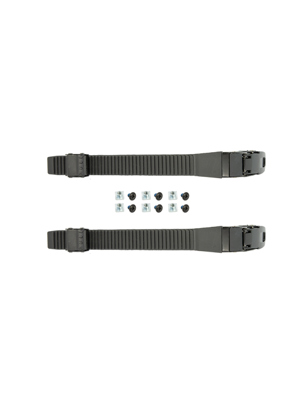 EN - FK2 METAL TOP BUCKLES (MALE + FEMALE) BLACK - PAIR