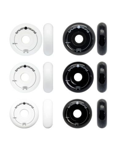 FR - ROUND WHEELS - 84A - PACK OF 4