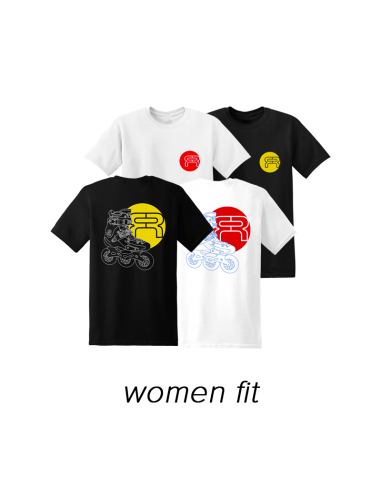 FR - SKATE DRAW TSHIRT - WOMAN