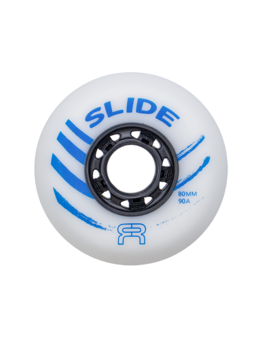 FR - SLIDE WHEELS - 90A - WHITE - PACK OF 4