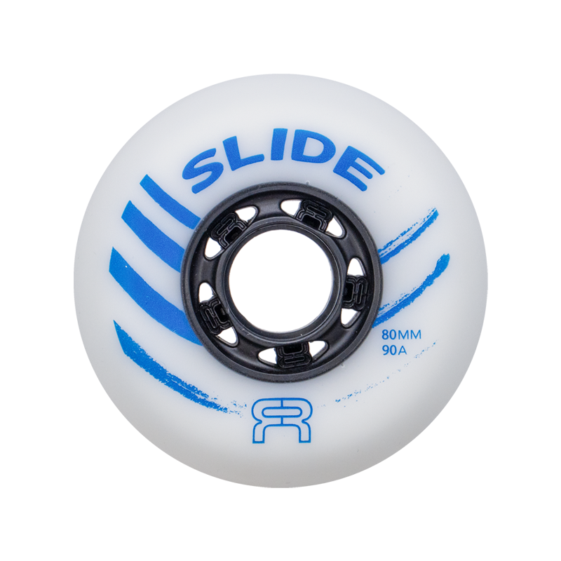 FR - SLIDE WHEELS - 90A - WHITE - PACK OF 4