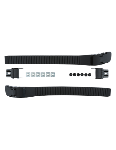 FR - SPIN BUCKLE SET - BLACK - PAIR