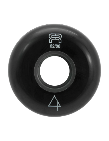 FR - STREET WHEELS - ANTONY POTTIER - 62mm/88A - BLACK - x4 Black 62mm