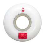 FR - THE REC STREET WHEELS - 88A - PACK OF 4 White