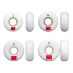 FR - THE REC STREET WHEELS - 88A - PACK OF 4 White