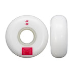 FR - THE REC STREET WHEELS - 88A - PACK OF 4 White