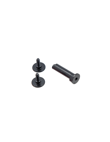 FR - X2R BRAKE AXLE + SCREWS Black
