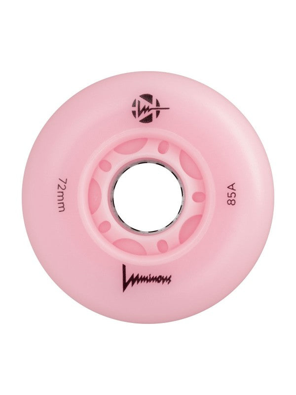 LUMINOUS - LED WHEELS - FLAMINGO (4 Pack)