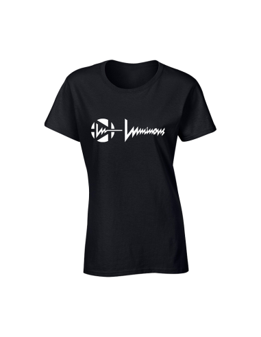 LUMINOUS - CLASSIC GLOW TSHIRT - WOMAN - BLACK