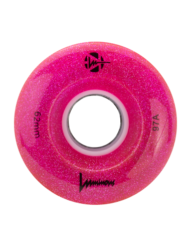 LUMINOUS - LED QUAD WHEELS x 4 - 62mm/97A