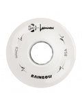 LUMINOUS - LED QUAD WHEELS - 62mm/85A - SIXIES (6LED) RAINBOW - WHITE - x4 Sixies (6 LED) Rainbow