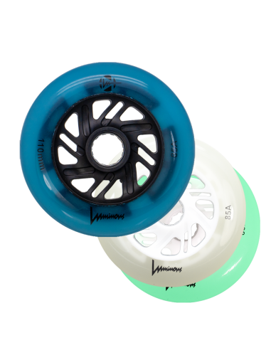 LUMINOUS - LED WHEEL - 100mm/85A - PACK OF 3