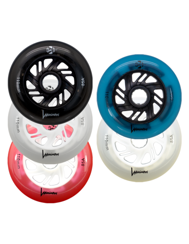 LUMINOUS - LED WHEEL - 110mm/85A PACK OF 3