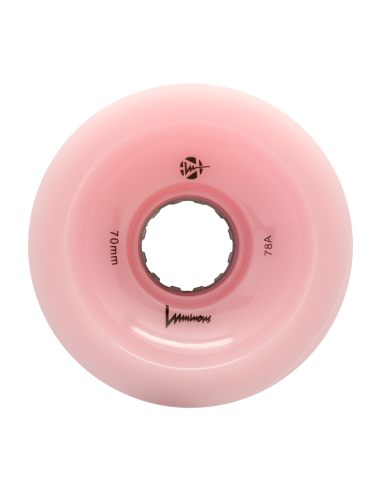 LUMINOUS - LED WHEELS - 70x51mm/78A - PACK OF 4 70x51mm Flamingo 78A