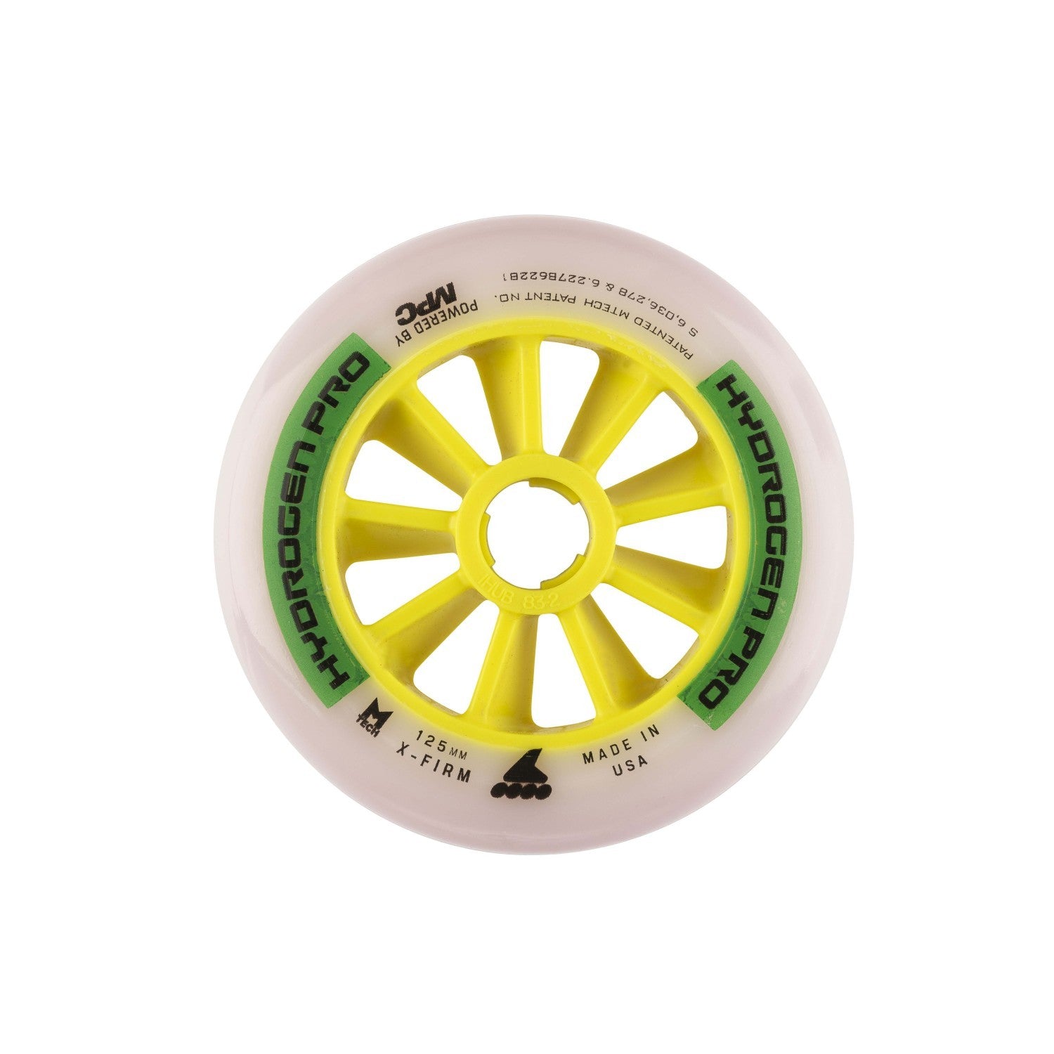 RUEDAS HYDROGEN PRO 125MM X-FIRM (6)
