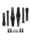 SEBA - DOUBLE STRAP E3 - BLACK - PAIR
